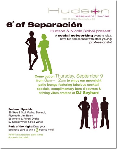 6 Degrees Of Separacion Hudsons And Nicole Siobal 6 Degrees Of Separacion Hudsons And Nicole Siobal
