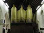 Picture of the organ taken from South Entrance. Picture of the organ taken from South Entrance.