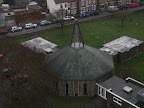 Chapter House and Lounges as viewed from top of the tower Chapter House and Lounges as viewed from top of the tower