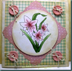 Lily card