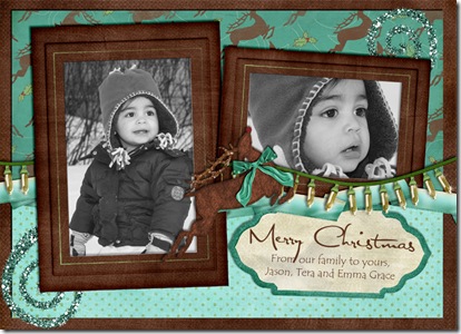christmascardreindeer