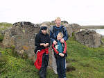 Walking in the highlands at Ábótinn