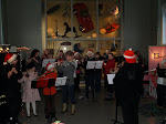 Maríanna playing the Flute on Árbæjarsafn, museum in Reykjavík.