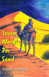 Book Cover and Design by Jillian Crider. "Seven Words for Sand" by Allan Serafino