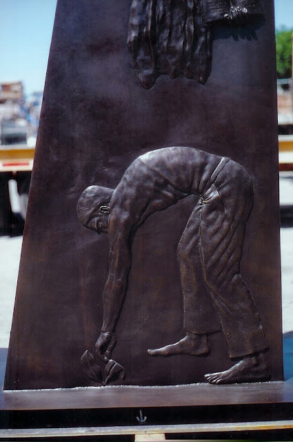 City of Maywood Monument-Detail-Side B
