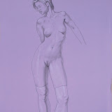 Limited edition serigraph TITLE: "Jennifer" SIZE:35" X 18. 1/2 Price: $ 550.00