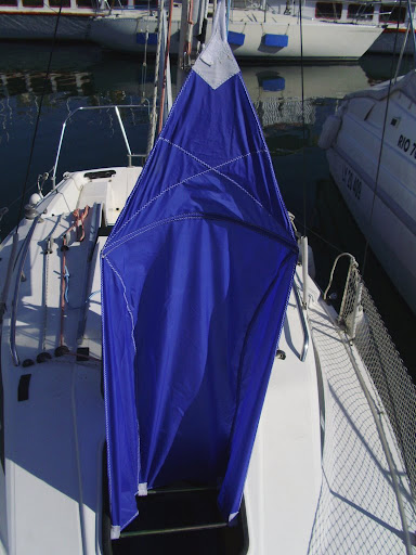 Manche à air en place