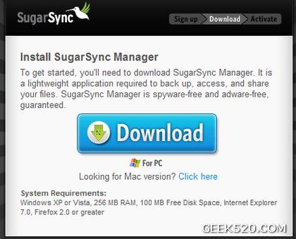 SugarSync免费的在线备份工具
