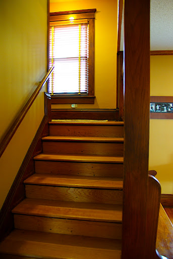 Stairs leading up...