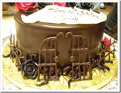 Haunted Mansion Cake 2