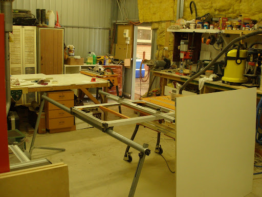 building the kitchen cabinets 03