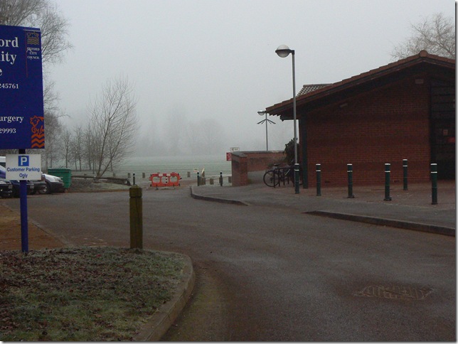 Community Centre with fog