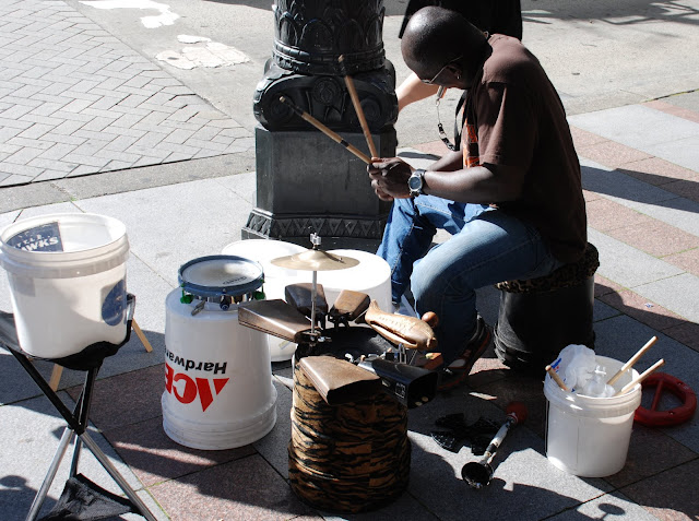 Street Percussionist