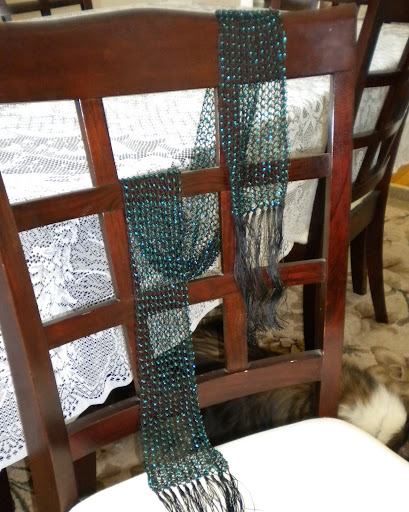 Beaded Scarf for Mandys Mom
