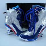 women high heel jordan 12