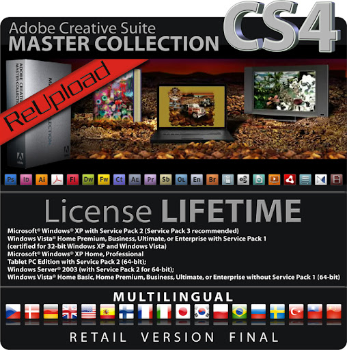 Adobe Creative Suite 3 Master Collection 1-6 (6 dvds)