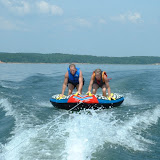 Waterskiing on Greers Ferry Lake