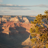 Grand Canyon getting close to sunset