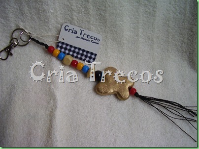 Chaveiros em Papel Machê 008 Chaveiros em Papel Machê 008