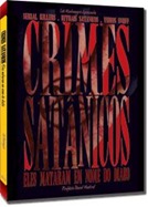 Capa livro Crimes Satânicos Capa livro Crimes Satânicos