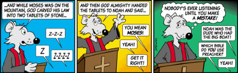 Church Mice_Moses mistake