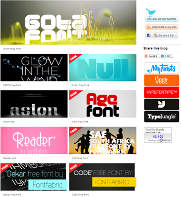 Font Fabric Font Fabric