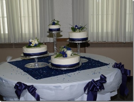 Chris's wedding cake