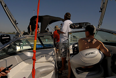 EPIC boat, and the wake9.com pontoon