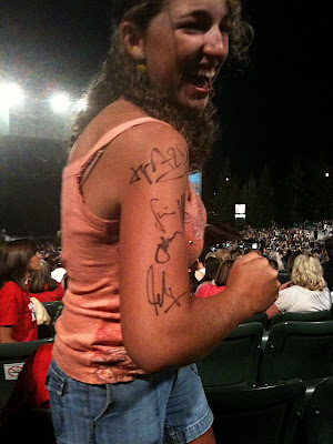 Outside the Concert