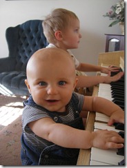 Spencer and Piano