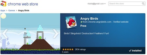 Chrome-Angry-Birds