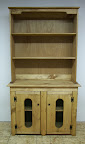 Item # 210-4  Hutch w/ screen doors<br />
64"h x 34"w x 14"d