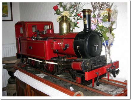 5 inch scale model of a Welsh narrow gauge loco.