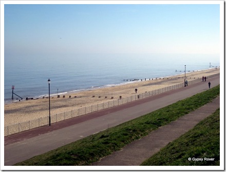 Gorleston beach.