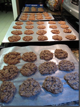 nutty nutella cookies