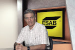 Frame do vídeo de apresentação desenvolvido para a ESAB Brasil.