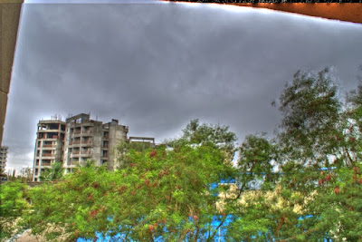 An image tone mapped in qtpfsgui. I could have played around more and gotten a better result.