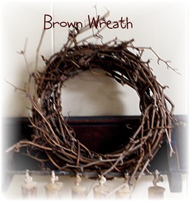 Brown Wreath