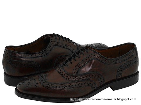 Chaussure homme en cuir:PA633515