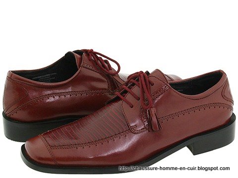 Chaussure homme en cuir:UB633557