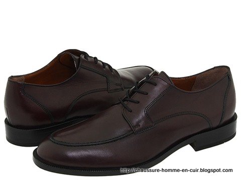 Chaussure homme en cuir:homme633964