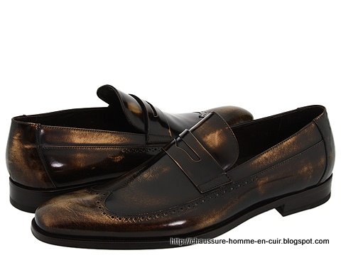 Chaussure homme en cuir:en-634196