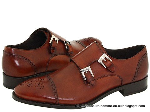 Chaussure homme en cuir:en-634075