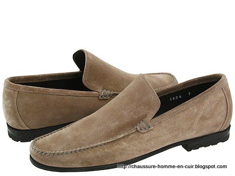 Chaussure homme en cuir:cuir-634101