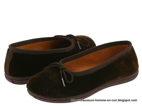 Chaussure homme en cuir:homme-634422