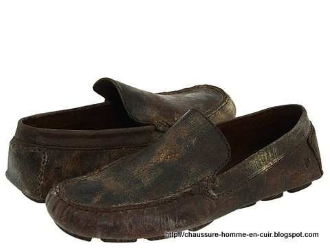 Chaussure homme en cuir:homme-634260