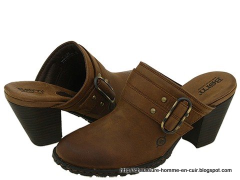 Chaussure homme en cuir:chaussure-634294
