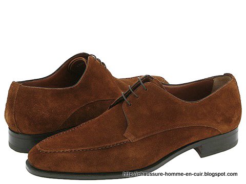 Chaussure homme en cuir:chaussure-634328