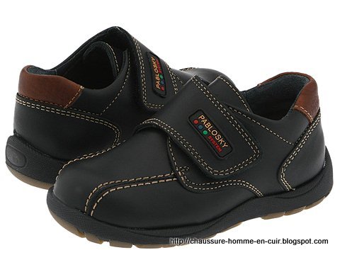 Chaussure homme en cuir:chaussure-634382
