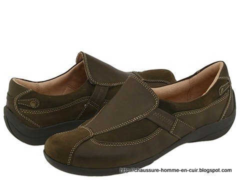 Chaussure homme en cuir:cuir-634447